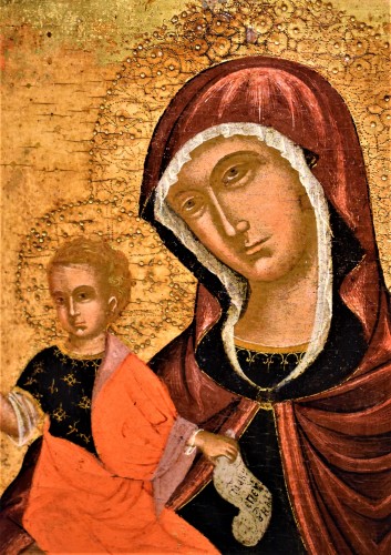 Mother of Cosolation, circle of  Nikolaos Tzafouris (1455-1501) - Renaissance